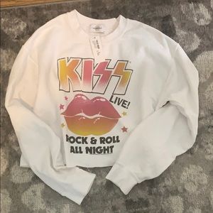 SoulCycle cropped sweatshirt